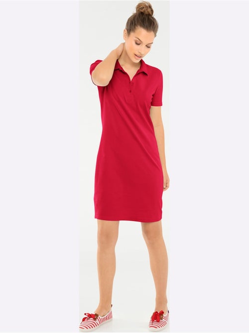 Robe Longueur Au-dessus Du Genou, Style Polo - Taille Standard - Helline - Kiabi