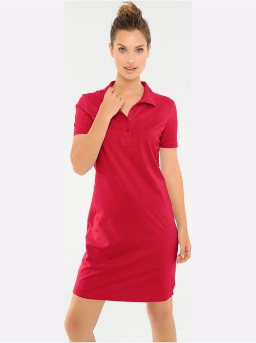 Robe Longueur Au-dessus Du Genou, Style Polo - Taille Standard - Helline - Kiabi