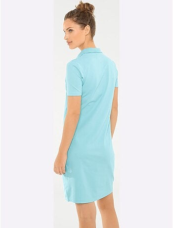 Robe Longueur Au-dessus Du Genou, Style Polo - Taille Standard - helline