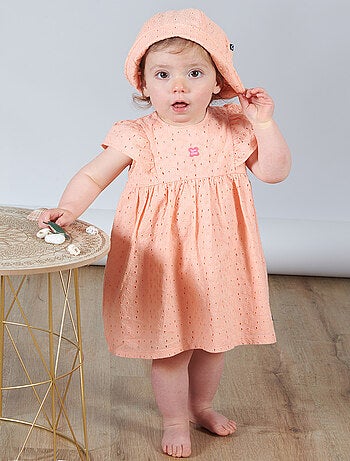 ROBE LOUISE VOILE MANCHES COURTES BEBE