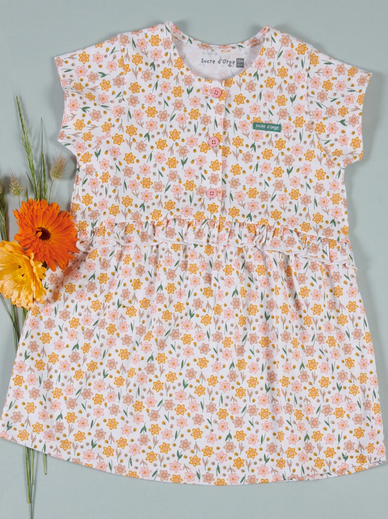 ROBE LUDIVINE BEBE Blanc - Kiabi