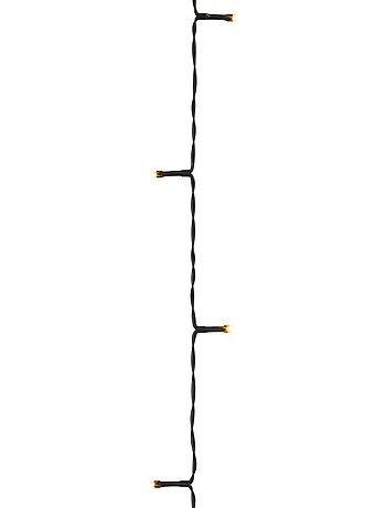Robe lumineuse d'extérieur 165 cm 170 led blanc chaud fil vert 13 fonctions sur secteur