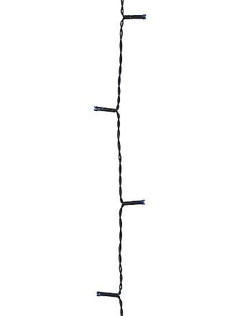 Robe lumineuse d'extérieur 165 cm 170 led blanc chaud fil vert 13 fonctions sur secteur