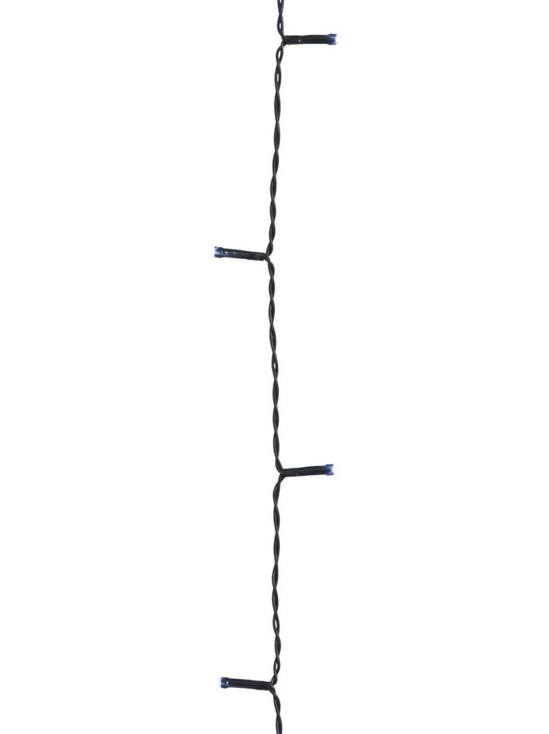 Robe lumineuse d'extérieur 165 cm 170 led blanc froid fil vert 13 fonctions sur secteur Blanc froid - Kiabi