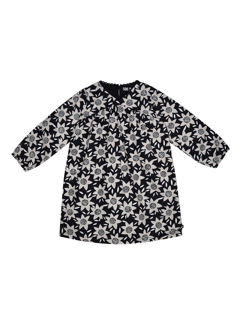 ROBE MACHA MANCHES LONGUES LES GRANDS DE SUCRE D'ORGE Gris - Kiabi