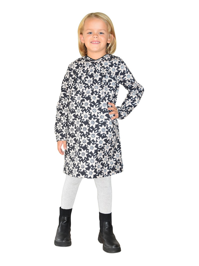 ROBE MACHA MANCHES LONGUES LES GRANDS DE SUCRE D'ORGE Gris - Kiabi
