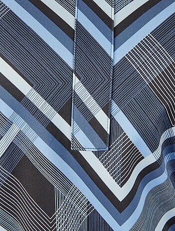 Robe maille chaude imprimé graphique - Damart