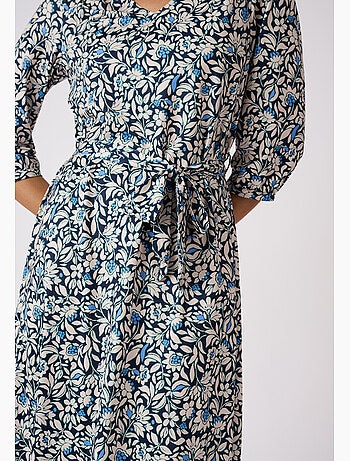 Robe maille crêpe stretch - Damart