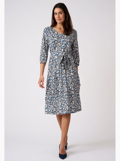 Robe maille crêpe stretch - Damart - Kiabi Robe maille crêpe stretch - Damart - Kiabi