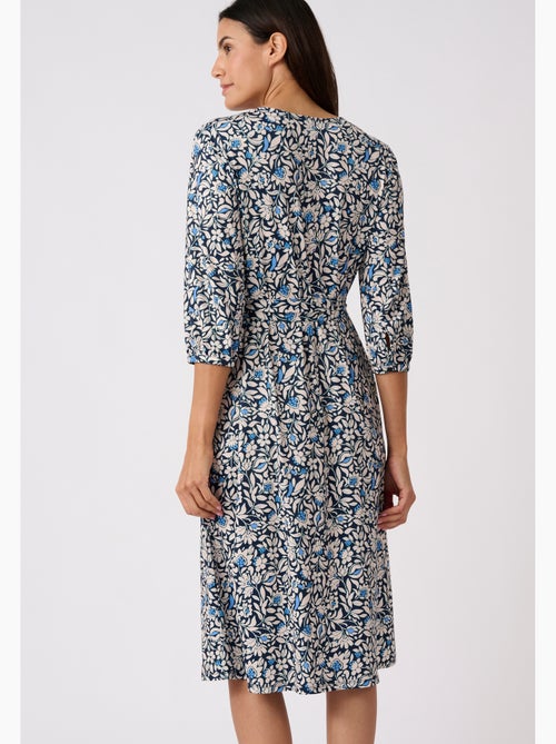 Robe maille crêpe stretch - Damart - Kiabi Robe maille crêpe stretch - Damart - Kiabi