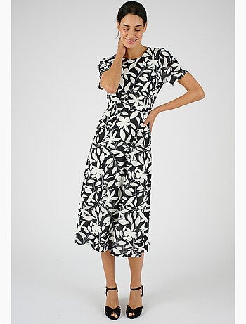 Robe maille crêpe stretch - Damart