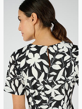 Robe maille crêpe stretch - Damart