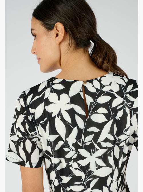 Robe maille crêpe stretch - Damart - Kiabi