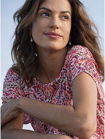 Robe maille fluide encolure bateau - DAXON