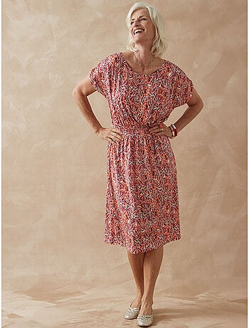 Robe maille fluide encolure bateau - DAXON