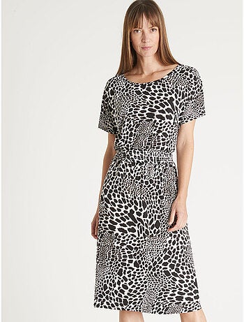 Robe maille fluide encolure bateau - DAXON