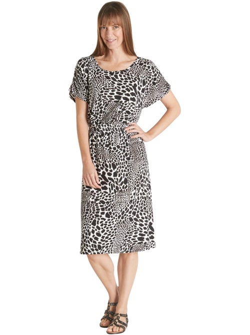 Robe maille fluide encolure bateau - DAXON - Kiabi