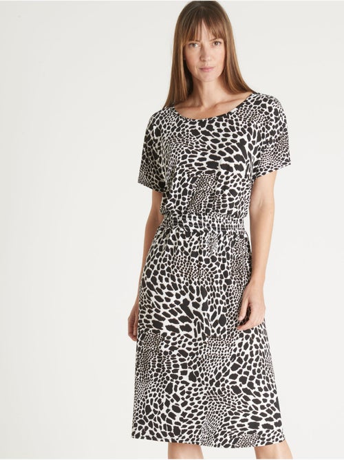 Robe maille fluide encolure bateau - DAXON - Kiabi