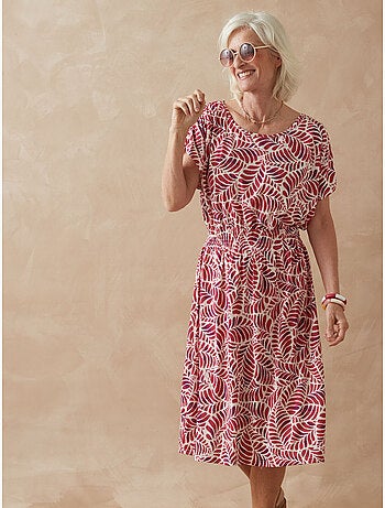 Robe maille fluide encolure bateau - DAXON