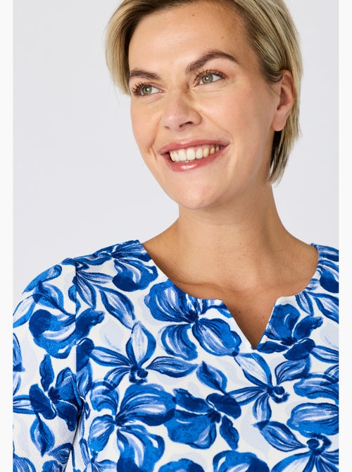 Robe maille gaufrée - Damart - Kiabi