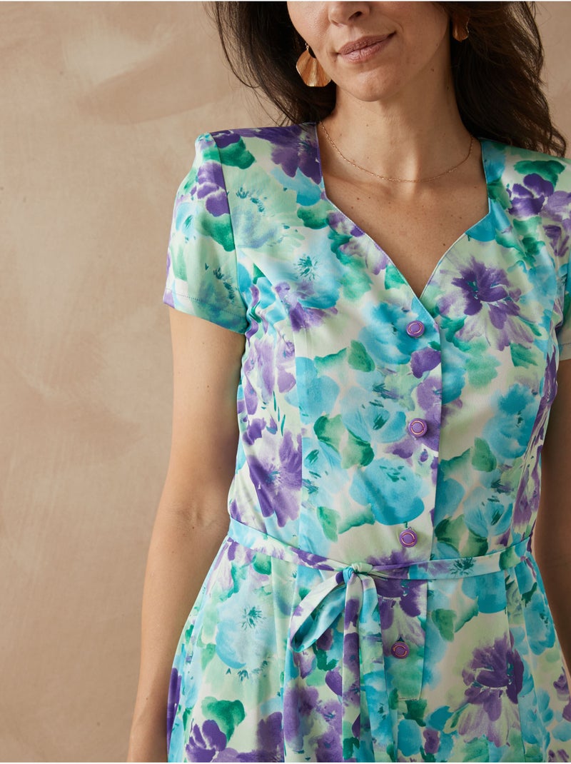 Robe maille manches courtes - DAXON Parme - Kiabi