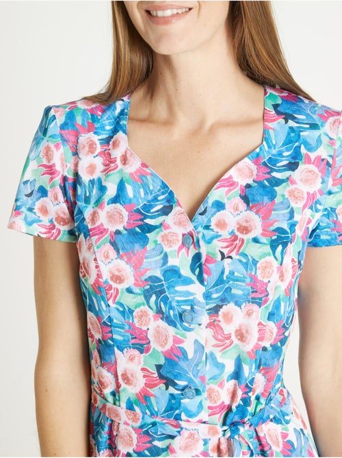 Robe maille manches courtes - DAXON - Kiabi