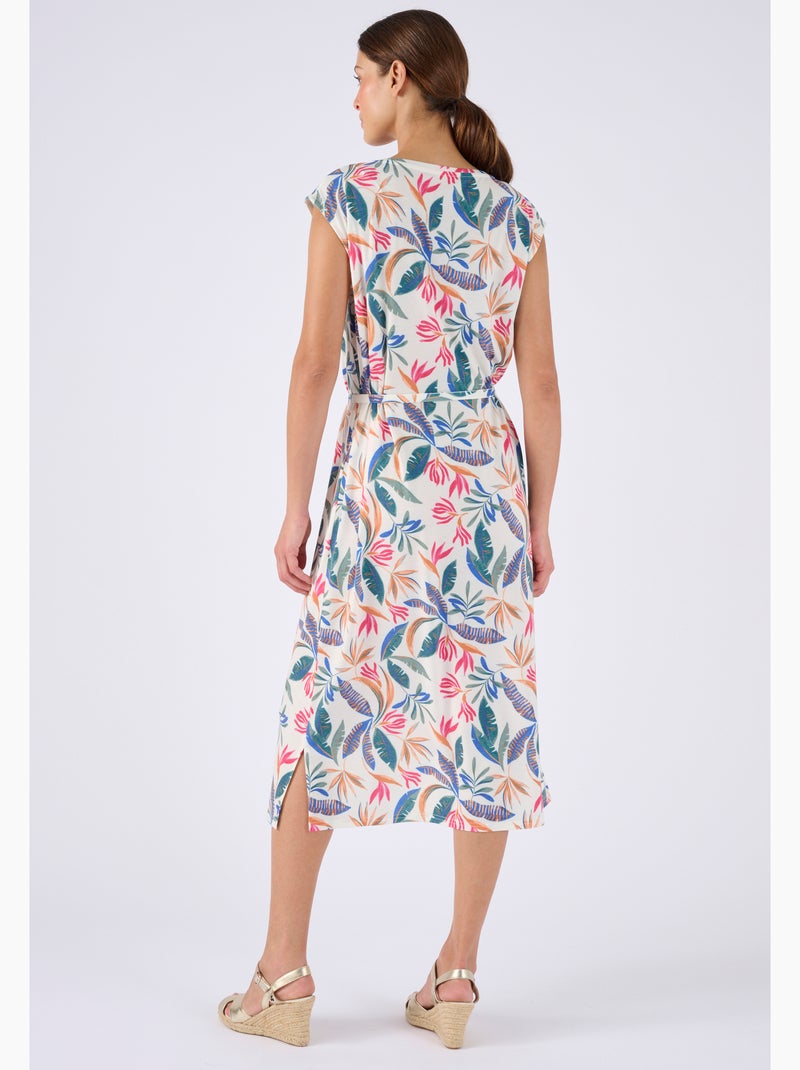 Robe maille sans manches Climatyl - Damart Blanc - Kiabi