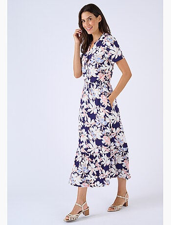 Robe maille smockée - Damart