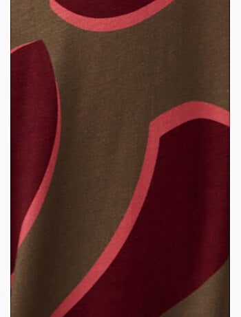 Robe maille stretch évasée - Damart