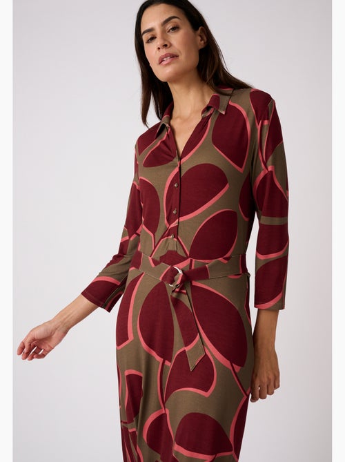 Robe maille stretch évasée - Damart - Kiabi Robe maille stretch évasée - Damart - Kiabi