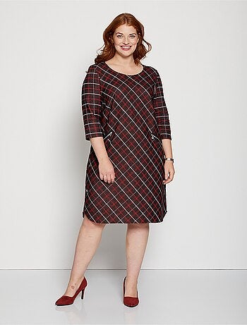 Robe maille unie ou jacquard