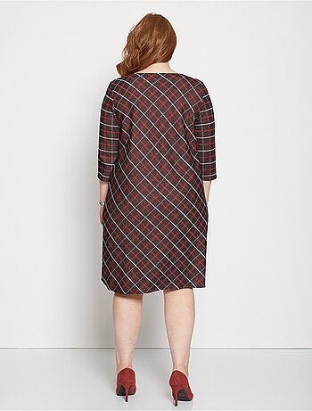 Robe maille unie ou jacquard
