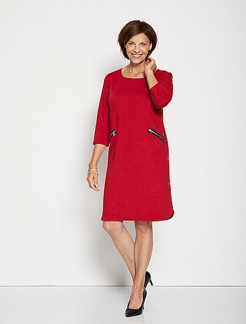 Robe maille unie ou jacquard