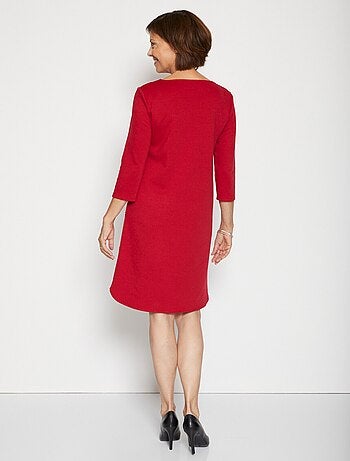 Robe maille unie ou jacquard