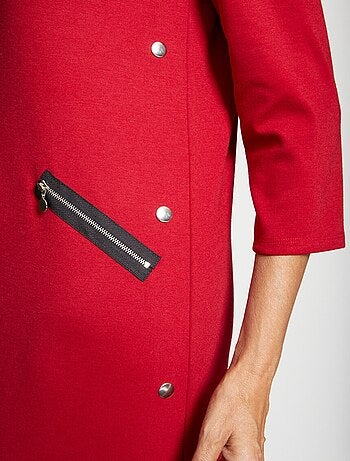 Robe maille unie ou jacquard
