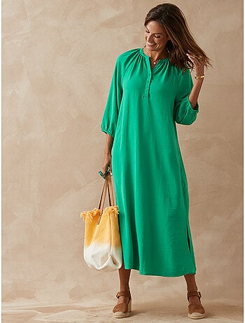 Robe manches 3/4 coupe ample - DAXON