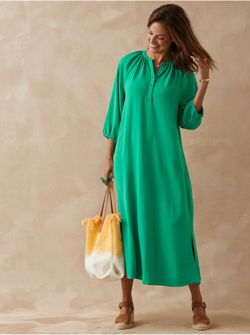 Robe manches 3/4 coupe ample - DAXON - Kiabi