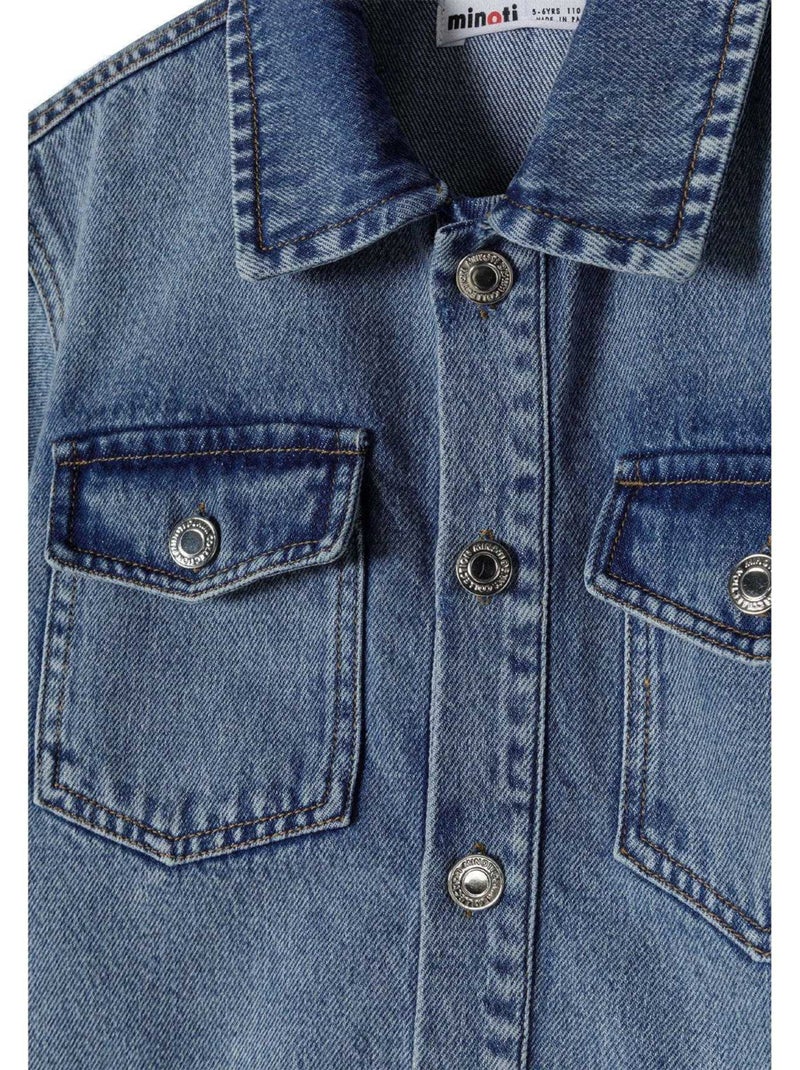 Robe manches courtes - minoti Bleu - Kiabi