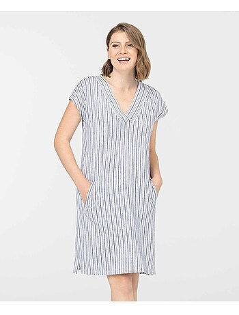 Robe manches courtes - Terre de Marins