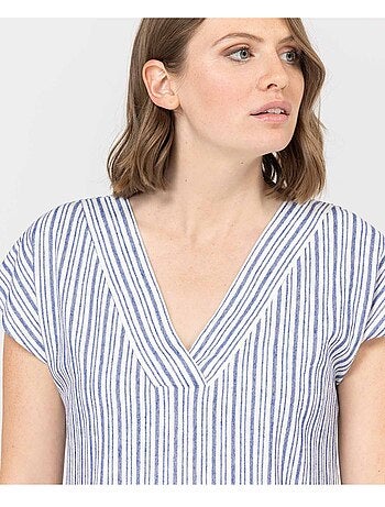 Robe manches courtes - Terre de Marins