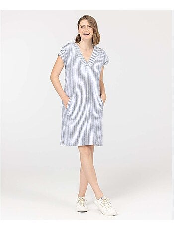 Robe manches courtes - Terre de Marins