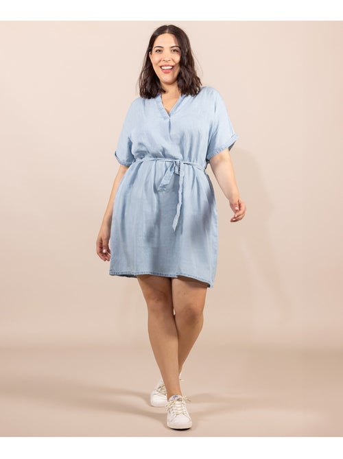 Robe manches courtes - terre de marins - Kiabi Robe manches courtes - terre de marins - Kiabi