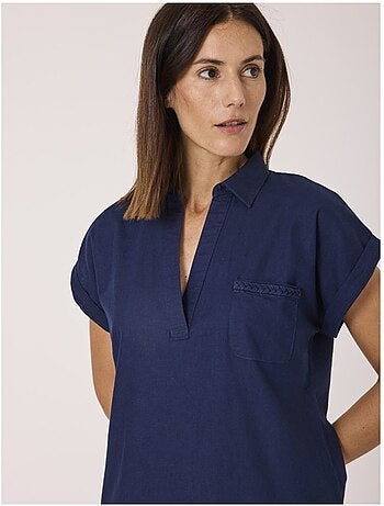 Robe manches courtes - Terre de Marins