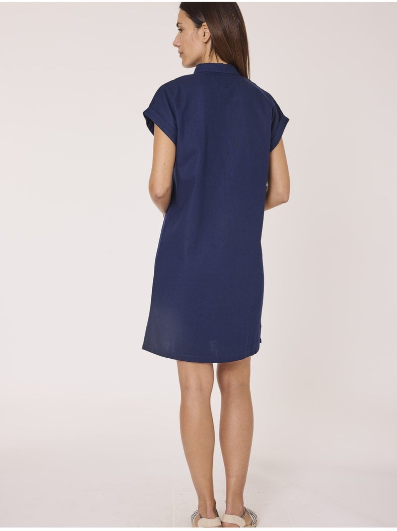 Robe manches courtes - Terre de Marins Bleu - Kiabi