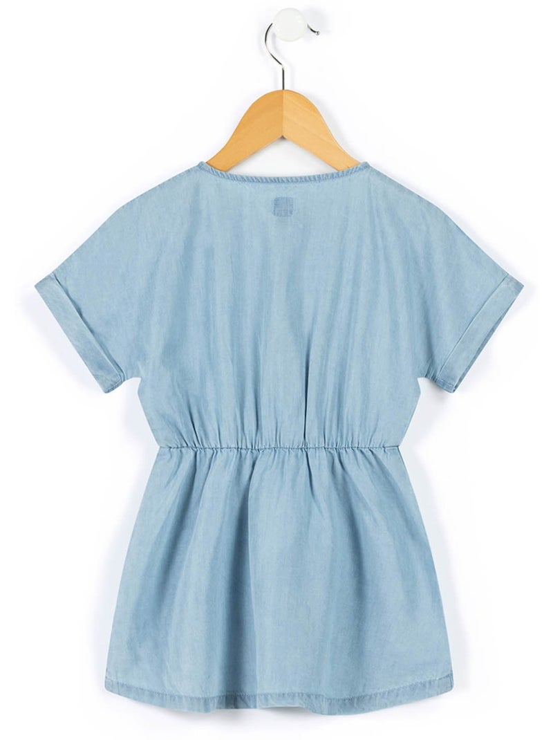 Robe manches courtes - Terre de Marins Bleu - Kiabi