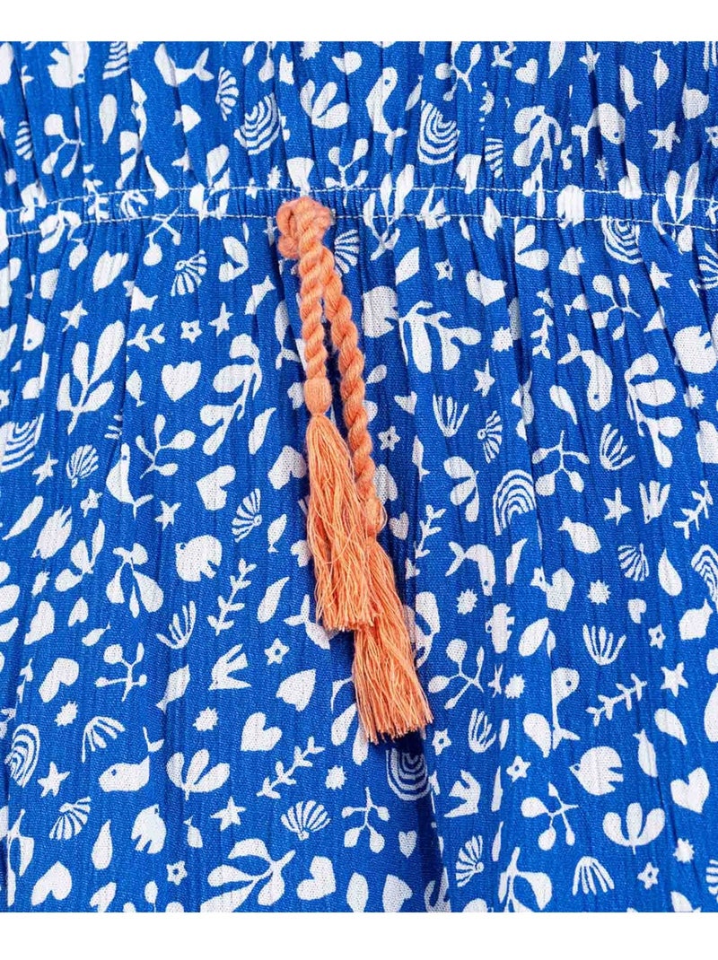 Robe manches courtes - Terre de Marins Bleu - Kiabi