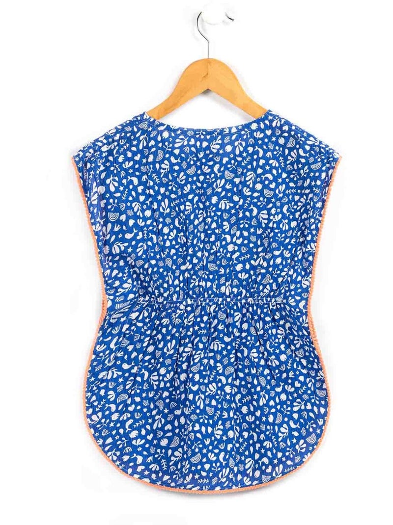 Robe manches courtes - Terre de Marins Bleu - Kiabi