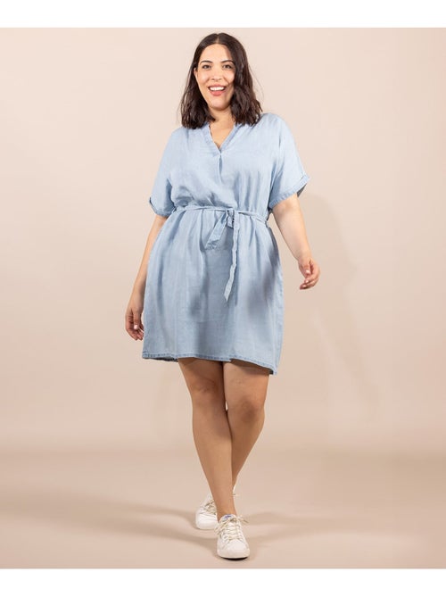 Robe manches courtes - terre de marins - Kiabi Robe manches courtes - terre de marins - Kiabi