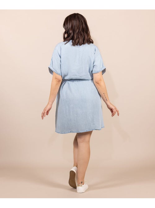 Robe manches courtes - terre de marins - Kiabi Robe manches courtes - terre de marins - Kiabi