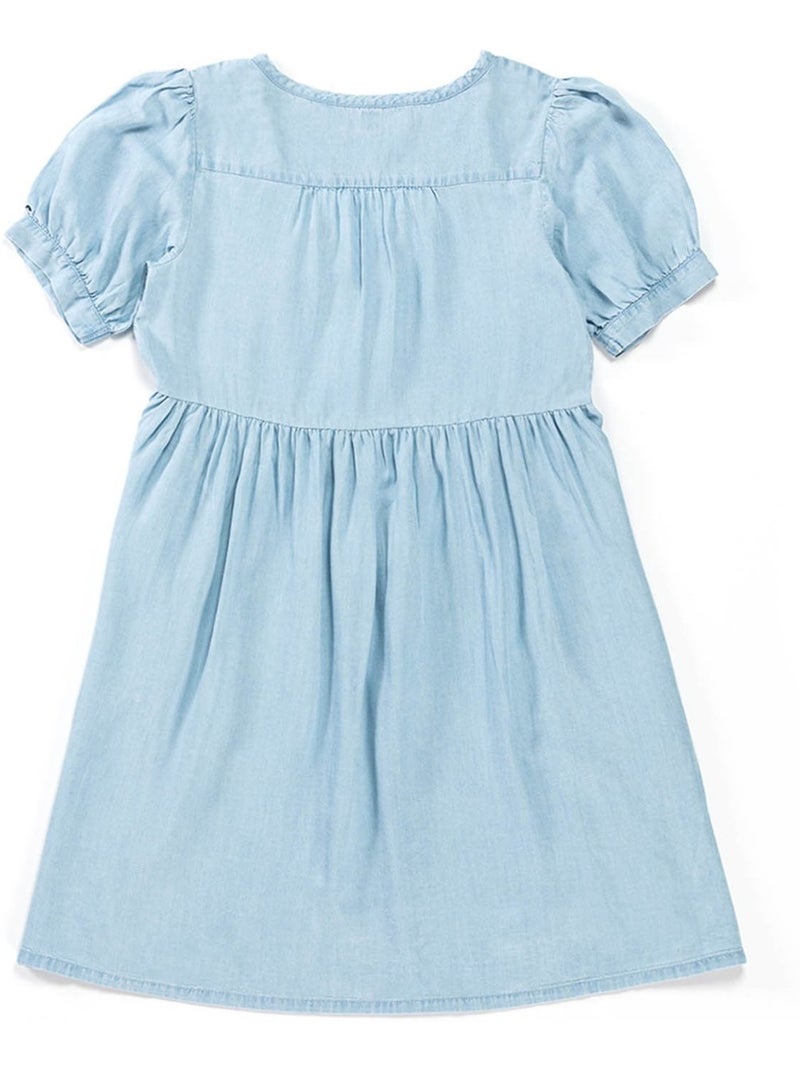 Robe manches courtes - terre de marins Bleu jean - Kiabi